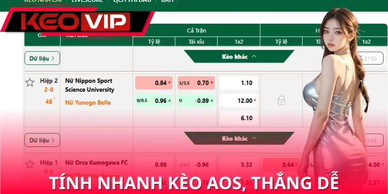 Cách tính tiền cược kèo aos là gì Cách tính tiền cược kèo aos là gì