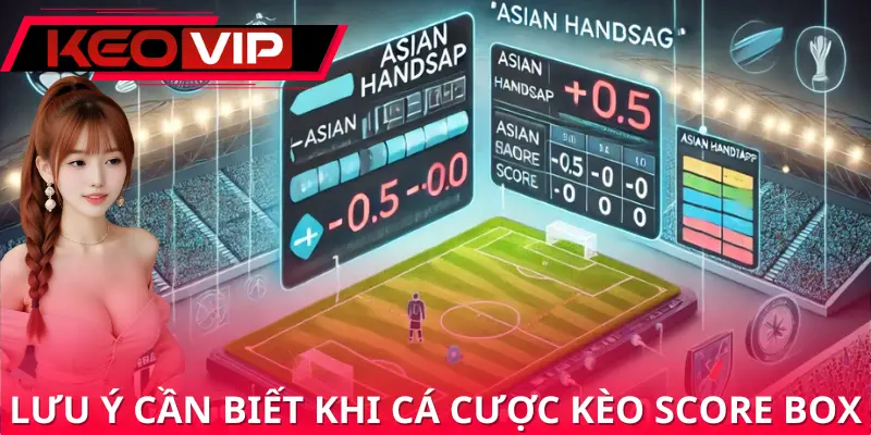 Vài lưu ý cần biết khi cá cược kèo chấp score box Vài lưu ý cần biết khi cá cược kèo chấp score box
